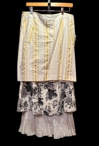 lot 91 image: Fun Unique Skirts by Larry Levine, The Loft and More