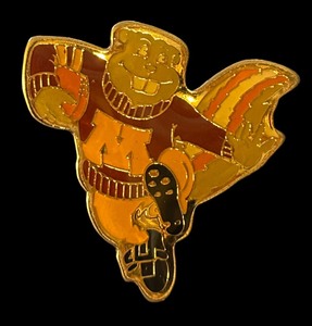 lot 41 image: Vintage Minnesota Gophers Lapel Pin