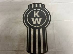 lot 17 image: Kenworth Laser Cut Metal Sign