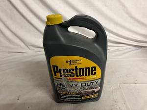 lot 53 image: Gallon Jug of Prestone Heavy Duty Antifreeze Coolant