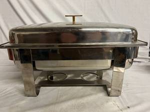 lot 64 image: Stainless Steel Buffet Warmer