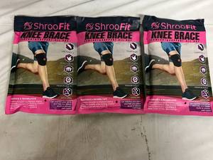 lot 82 image: 3 ShrooFit Knee Braces