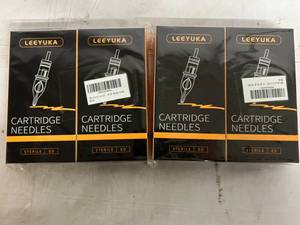 lot 92 image: 4 Packs of Sterile Tatoo Cartridge Needles