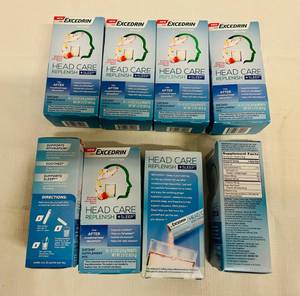 lot 3 image: 8x16 packets Excedrin Headcare Replenish Sleep