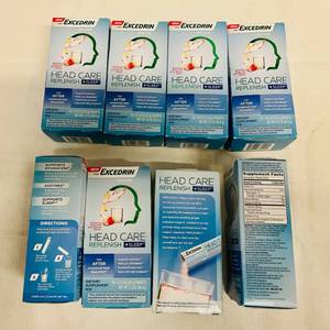 lot 4 image: 8x16 packets Excedrin Headcare Replenish Sleep