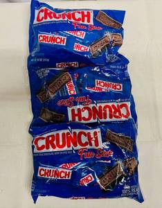 lot 39 image: 3x 10oz Bags-Fun Size Nestlle Crunch Bars