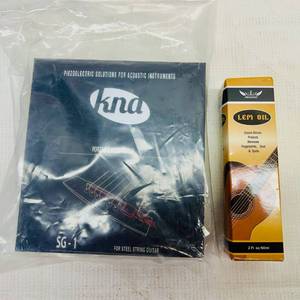 lot 68 image: Kna Portable Piezo Pickup & Lem Oil
