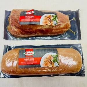 lot 89 image: BB. 2x 1.5lb Hormel Pork Loin Fillet-Original