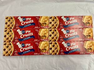 lot 105 image: BB. 6x 2pk Pillsbury Pie Crusts