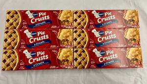 lot 106 image: BB. 6x 2pk Pillsbury Pie Crusts