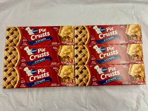lot 108 image: BB. 6x 2pk Pillsbury Pie Crusts