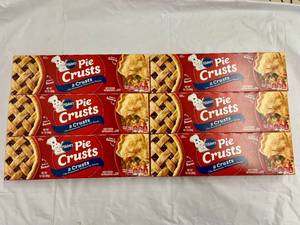 lot 109 image: BB. 6x 2pk Pillsbury Pie Crusts