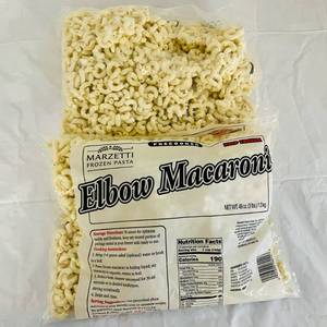 lot 129 image: F. 2x 3lbs Marzetti Frozen Pasta-Elbow Macaroni
