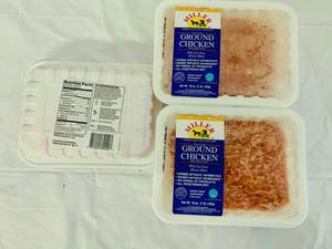 lot 145 image: E.3x 1lb pkg Extra Lean Ground Chicken
