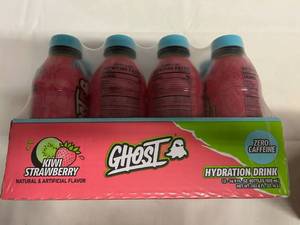 lot 383 image: MM. 12x 16.9oz Ghost Hydration Drink-Orange-Strawberry Kiwi