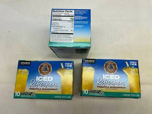 lot 354 image: MM. 3x 10  K- Cups Iced Refreshers-Pineapple Passion Fruit