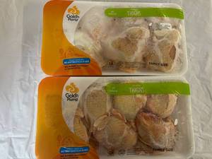 lot 345 image: C. 6lbs Goldn Plump Chicken Thighs