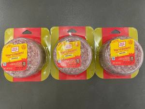 L - Set of 3 Oscar Mayer Hard Salami 8 oz Packages - Best by 112324