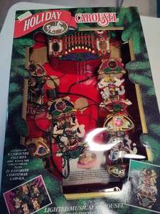 lot 414 image: Vintage Holiday Carousel