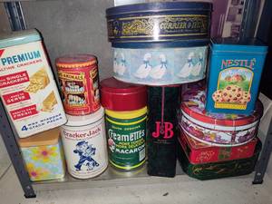 lot 450 image: Lot #2 Assorted Tins