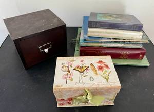 lot 228 image: Assorted Photo Albums and Storage Boxes