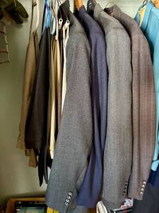 lot 262 image: Mens Vintage Suits and Pants