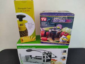 lot 109 image: As Seen On TV Kitchen Gadgets