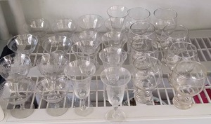 lot 89 image: Large Lot of Glassware