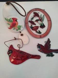 lot 142 image: Wind Chimes and Stained Glass