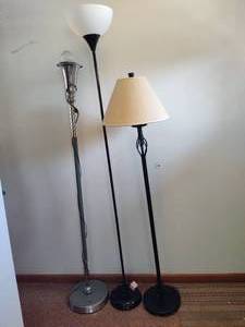 lot 148 image: Lot of Floor Lamps