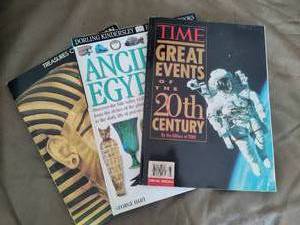 lot 321 image: Lot of Books incl. Time & Egyptian Books