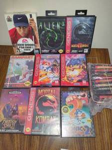 lot 325 image: Lot of Sega Genesis Games