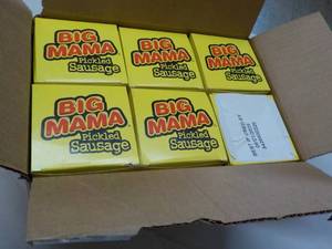 lot 10 image: 6 ct 12-2.4 oz Sausages Big Mama Pi...