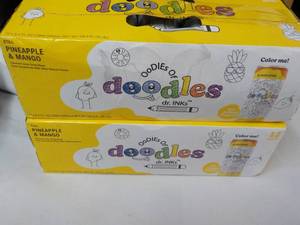 lot 11 image: 23 cans Pineapple and Mango Doodles...