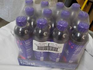 lot 12 image: 12 ct 16.9 oz bottles Bubby Burst T...