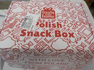 lot 14 image: Polish Snack box, Chocolate, Ginger...