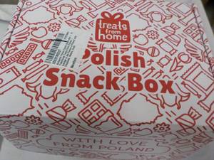 lot 16 image: Polish Snack box, Chocolate, Ginger...