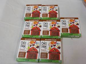 lot 25 image: 7 ct Once Upon a Farm Organic Bars...