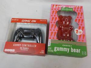 lot 36 image: Cherry Gummy Bear and Blue Raspberr...