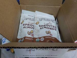 lot 46 image: 6 ct 10 oz Bags Sprouted Almonds...