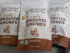 lot 48 image: 6 ct 10 oz Bags Sprouted Almonds...