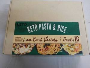 lot 54 image: Keto Pasta and Ric 6 packs...