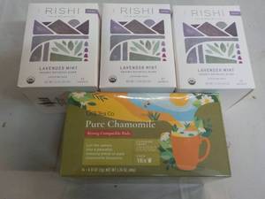 lot 61 image: RISHI Lavender Mint and Chamomile T...