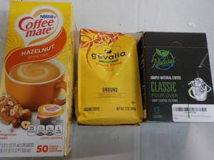 lot 63 image: Natural and Gevalia Coffee and Coff...