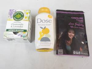 lot 111 image: Dose, Chamomile, and Lavendar and C...