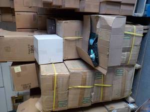 lot 161 image: Pallet Lot of Shoes, Floor Cleaner ...