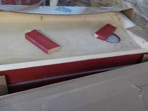 lot 174 image: Corn Hole Game 2 boards 2 ft x 4 ft...