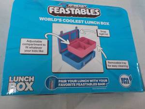 lot 126 image: Mr. Beast Feastables Lunch Box...