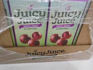 lot 200 image: 32 ct Grape Juicy Juice...