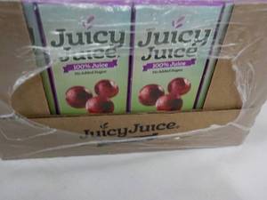 lot 204 image: 32 ct Grape Juicy Juice...